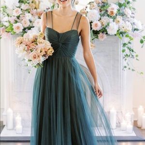 Revelry Bridesmaid Dress. Pippa Tulle, cinnamon rose